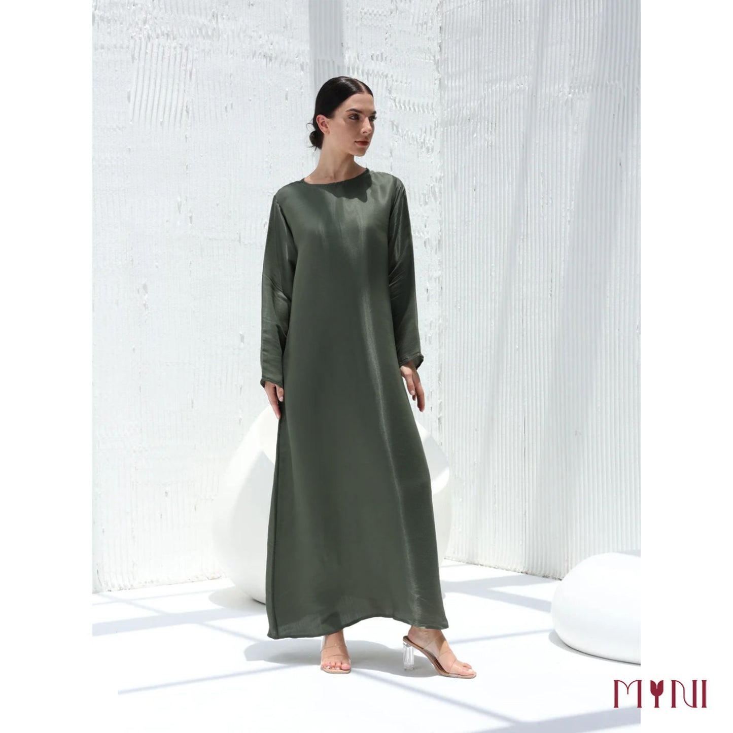Olive Green Maxi Dress