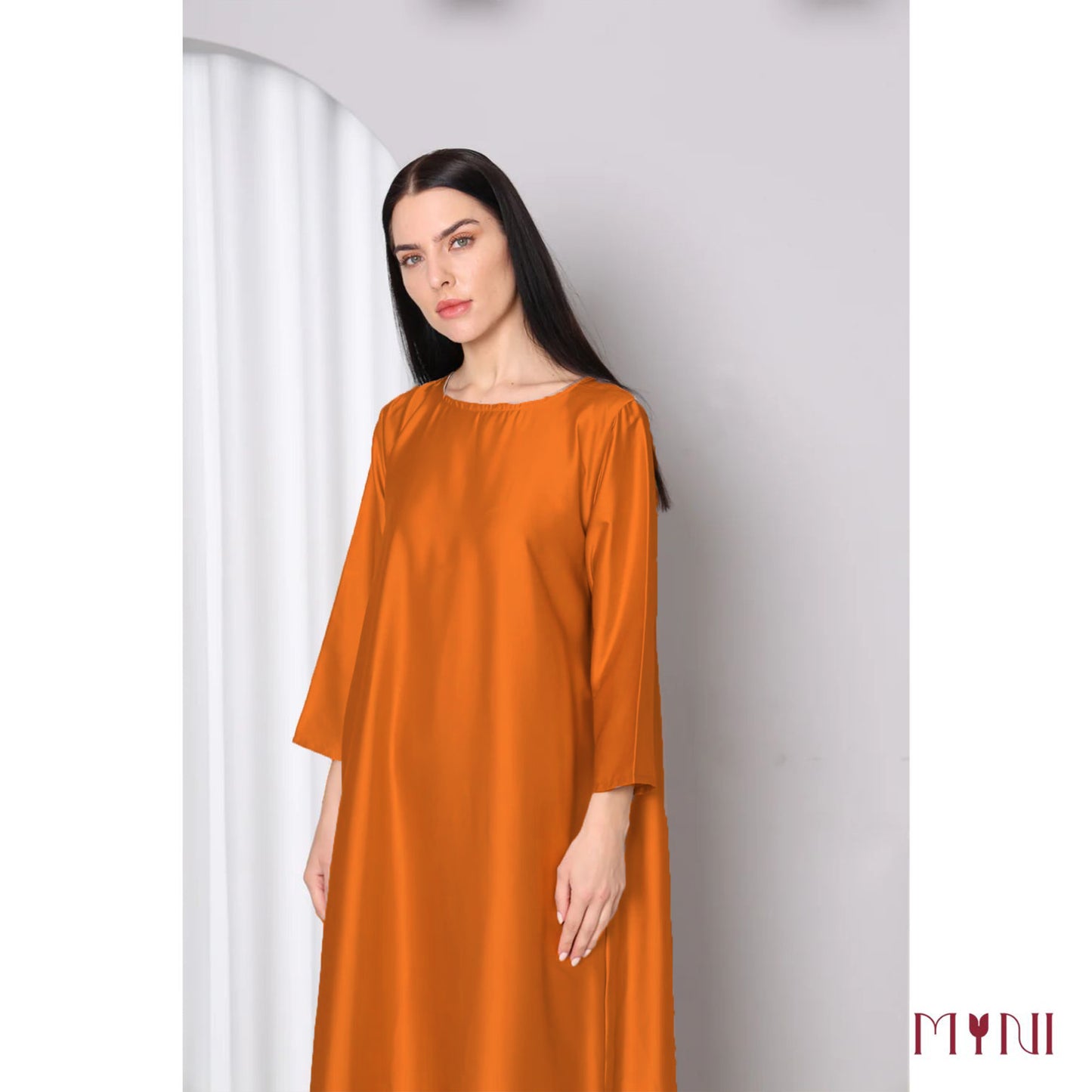 Orange Maxi Dress
