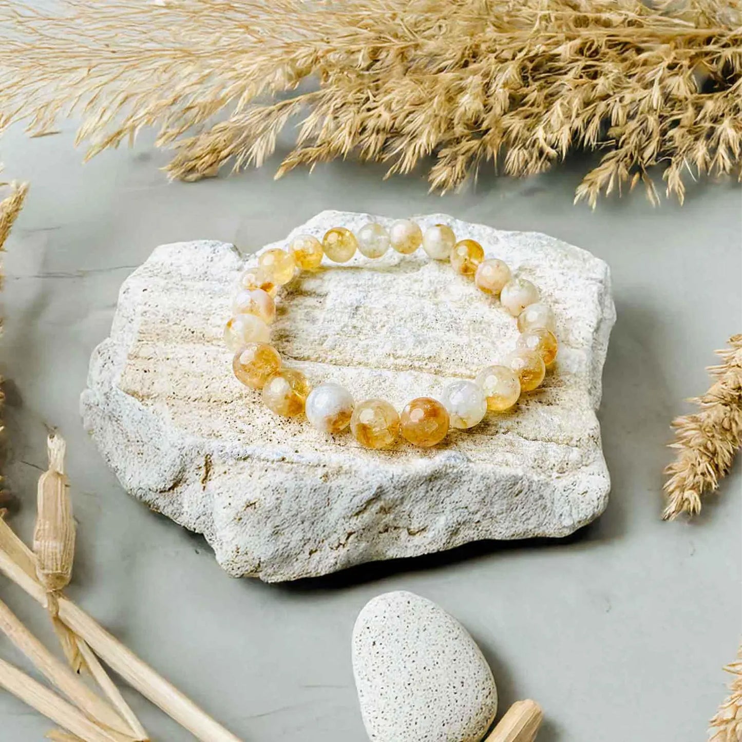 YELLOW CITRINE BRACELET