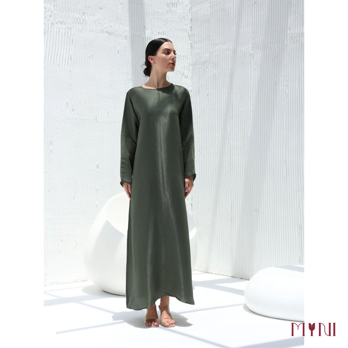 Olive Green Maxi Dress