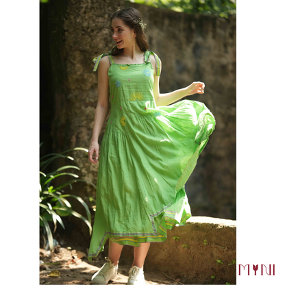 Neon Bloom - Casual Dress