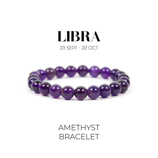 AMETHYST BRACELET (तुला राशि)