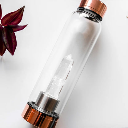 Quartz Crystal Water Bottle