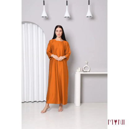 Orange Maxi Dress