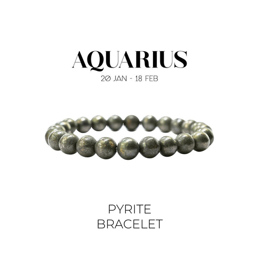 PYRITE BRACELET (कुम्भ राशि)