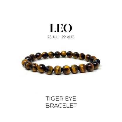TIGER EYE BRACELET (सिंह राशि)