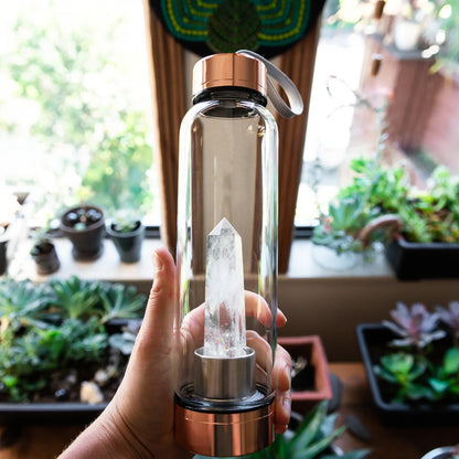 Quartz Crystal Water Bottle