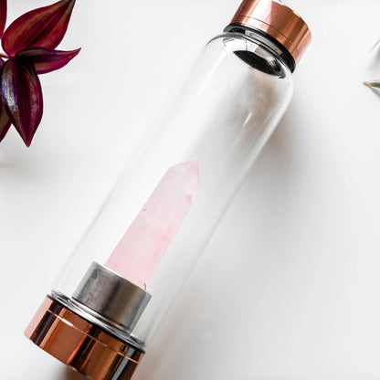 Quartz Crystal Water Bottle