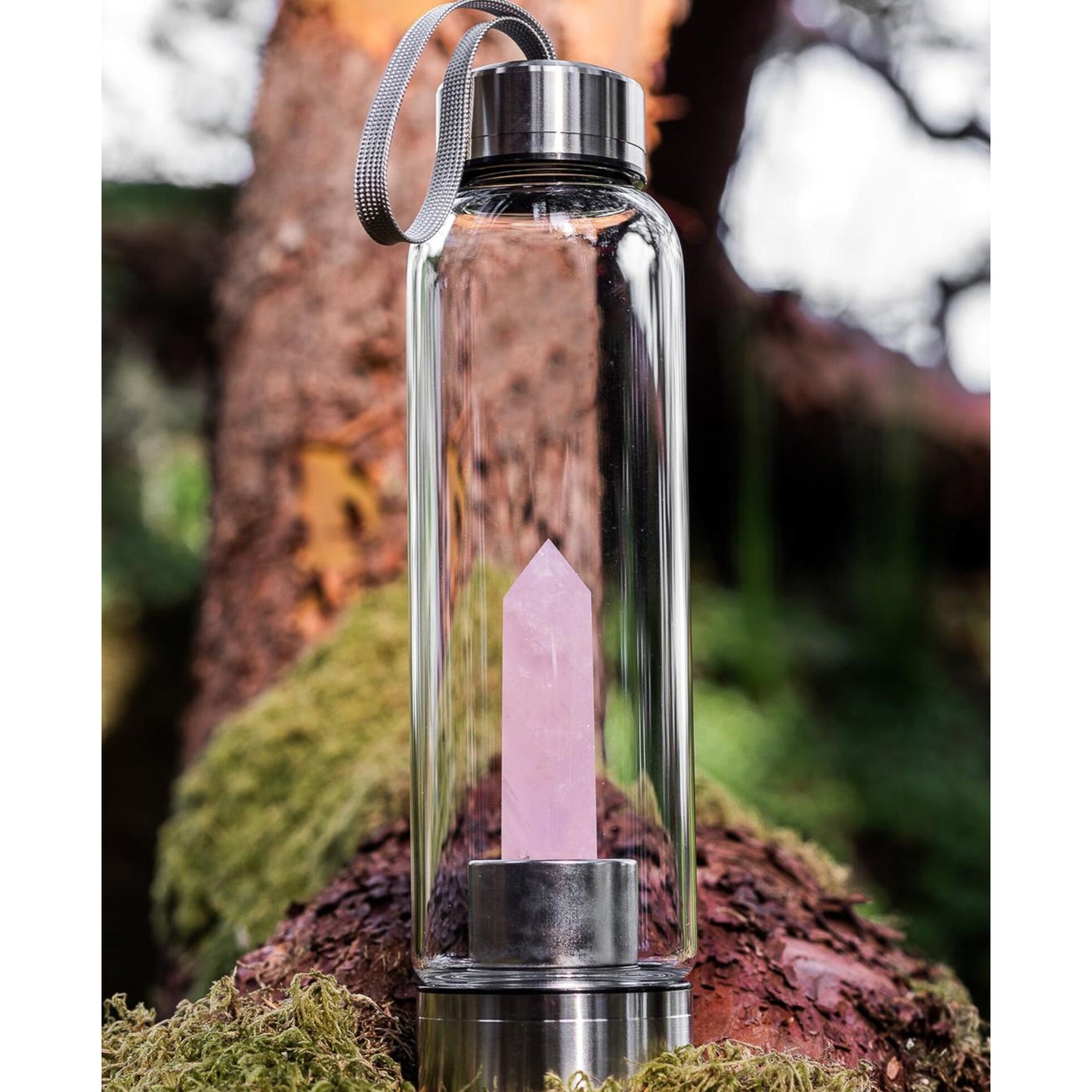 Quartz Crystal Water Bottle