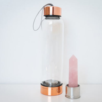 Quartz Crystal Water Bottle