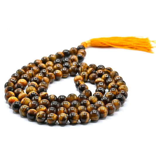 TIGER EYE MALA (LEO : सिंह राशि)