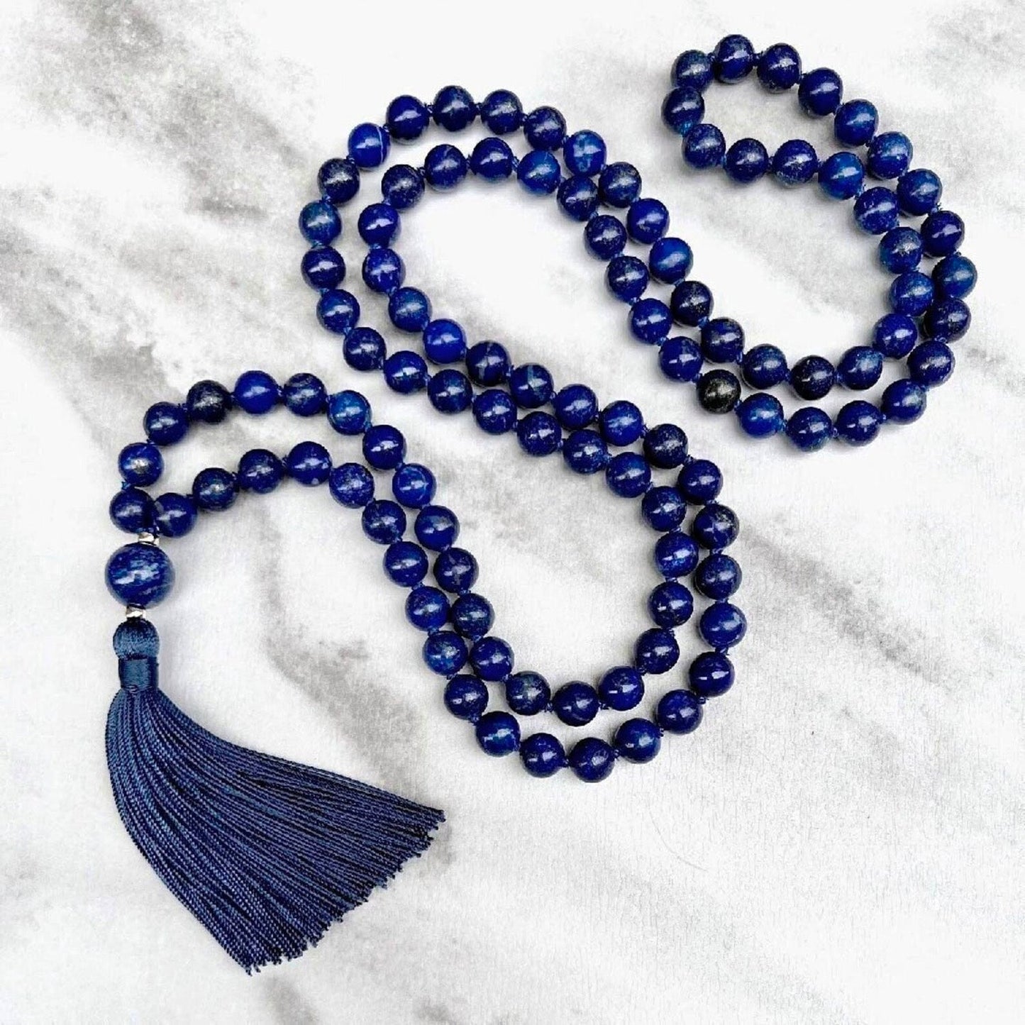 LAPIS LAZULI MALA (SAGITTARIUS : धनु राशि)